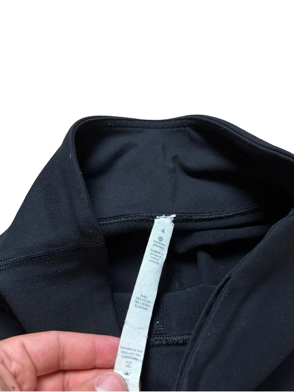 lululemon athletica piling shown